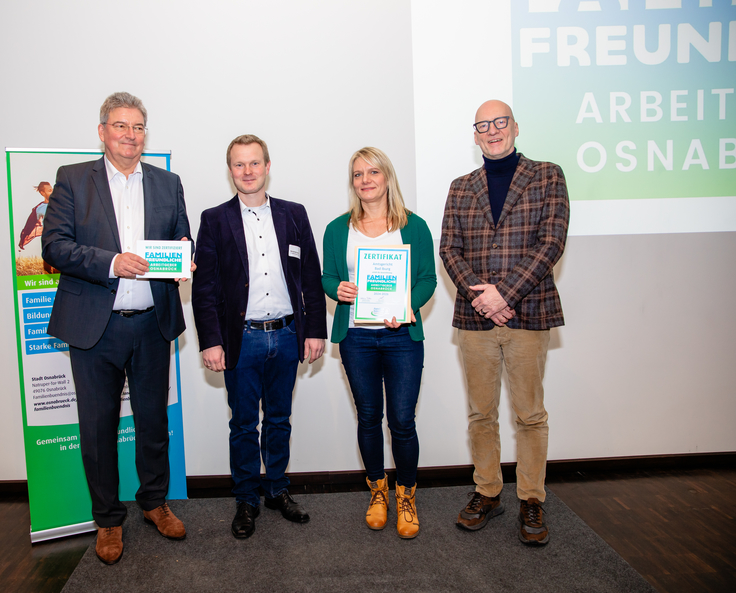 Dipl.-Rechtspflegerin Kathrin Walter und unser Geschäftsleiter Bernd Pellmann im Römermuseum Kalkriese